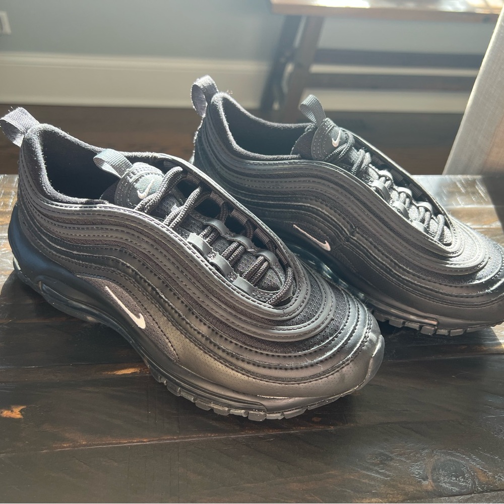 Kids Nike Black with white check